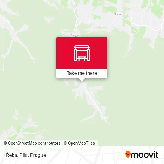 Карта Řeka, Pila