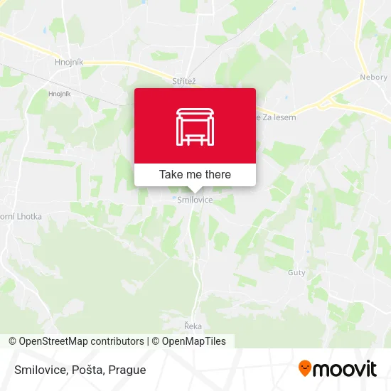 Карта Smilovice, Pošta