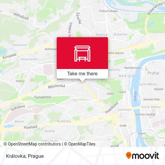 Карта Královka