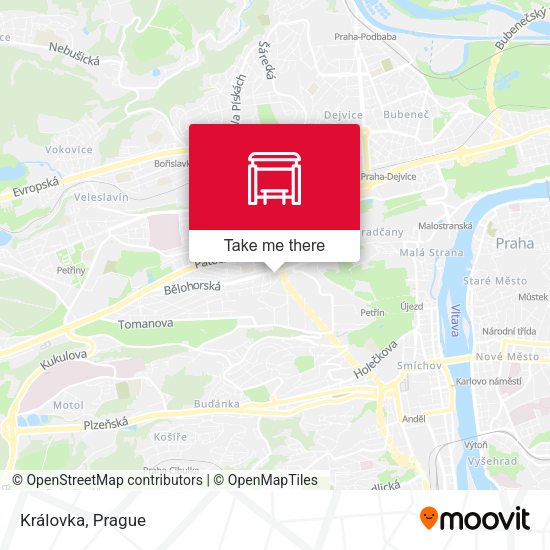 Карта Královka