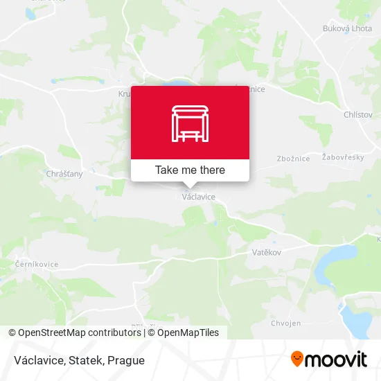 Карта Václavice, Statek