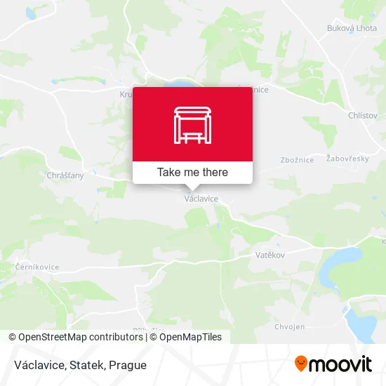 Карта Václavice, Statek