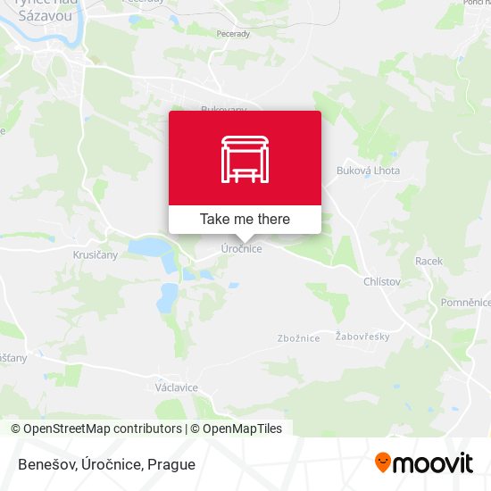 Benešov, Úročnice map