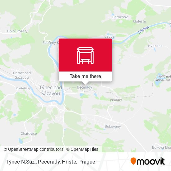 Týnec N.Sáz., Pecerady, Hřiště map
