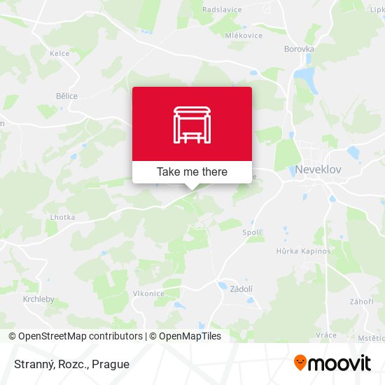 Карта Stranný, Rozc.