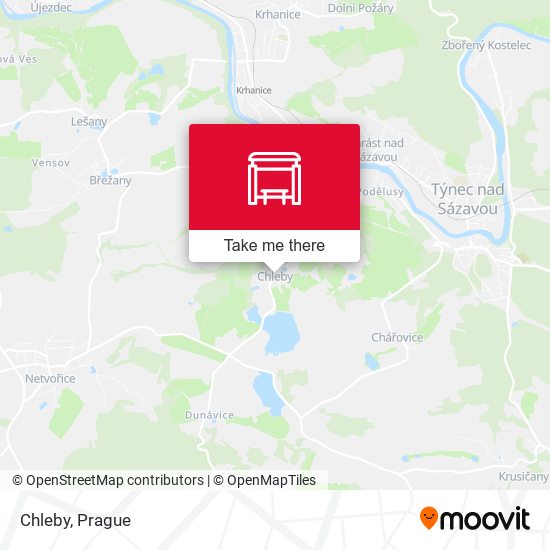 Карта Chleby
