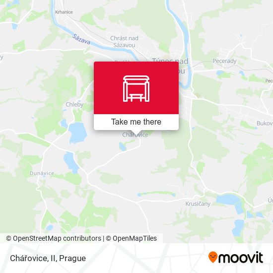 Chářovice, II map