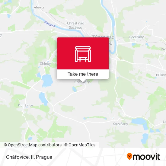 Карта Chářovice, II