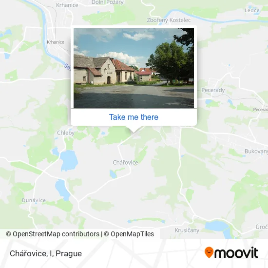 Карта Chářovice, I