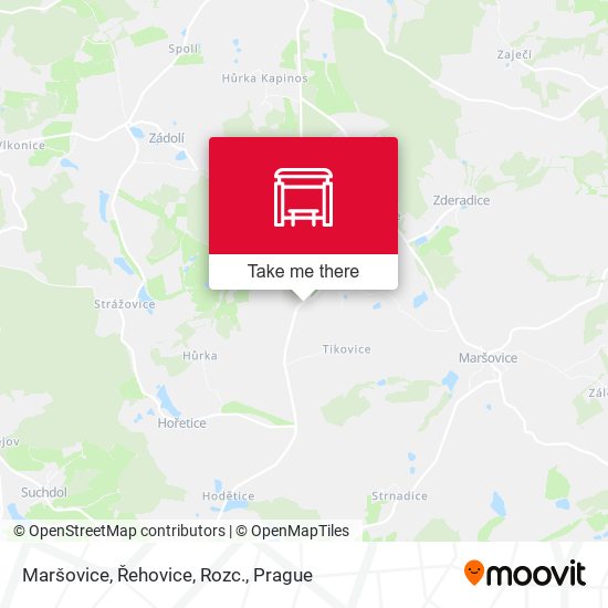 Maršovice, Řehovice, Rozc. map