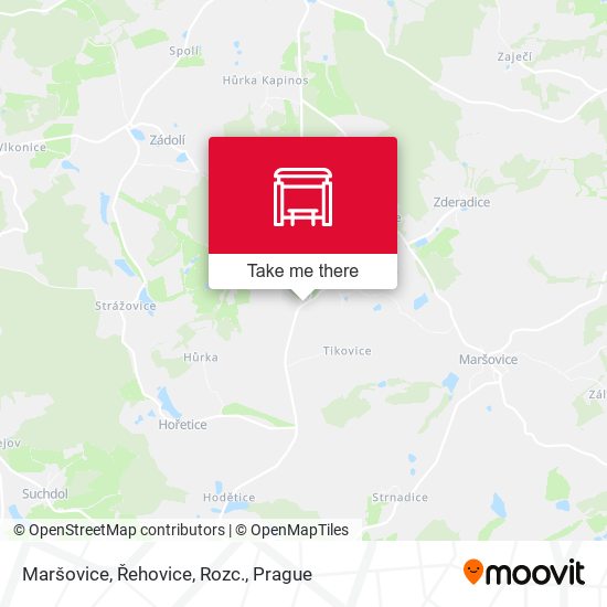 Maršovice, Řehovice, Rozc. map