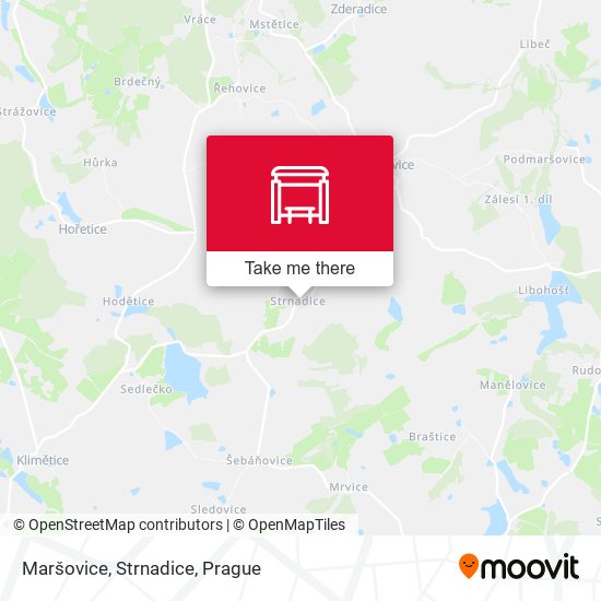 Maršovice, Strnadice map