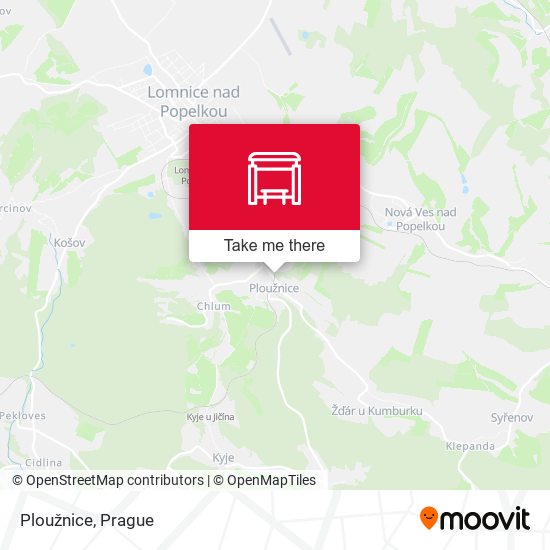 Карта Ploužnice