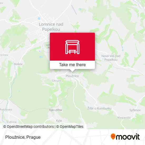 Карта Ploužnice