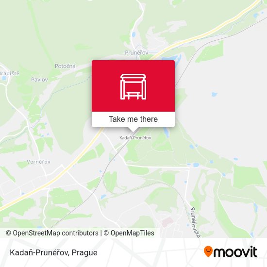 Kadaň-Prunéřov map