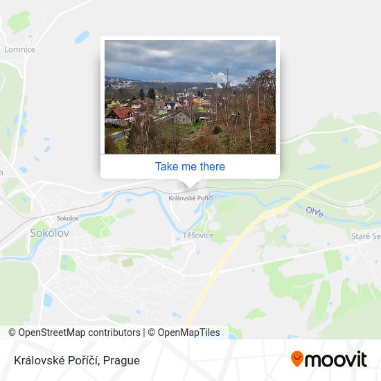 Královské Poříčí map