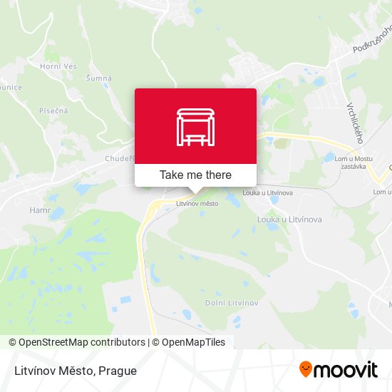 Litvínov Město map