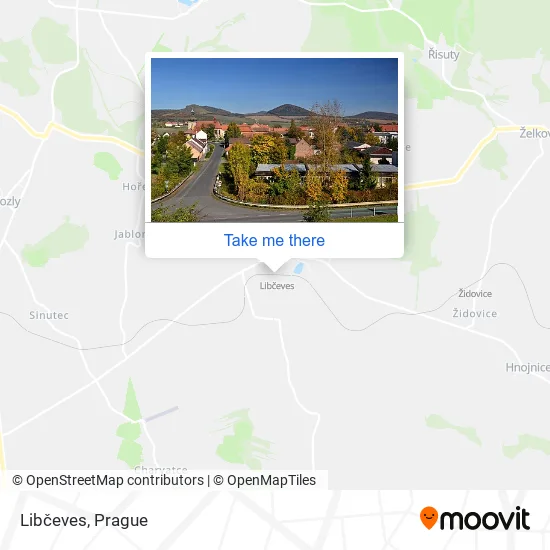 Карта Libčeves