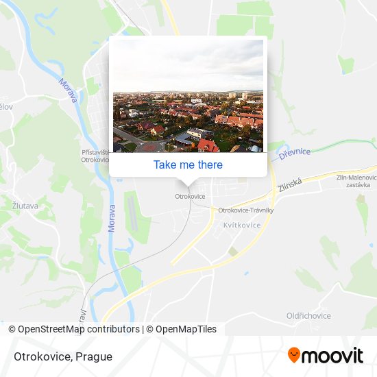 Otrokovice map