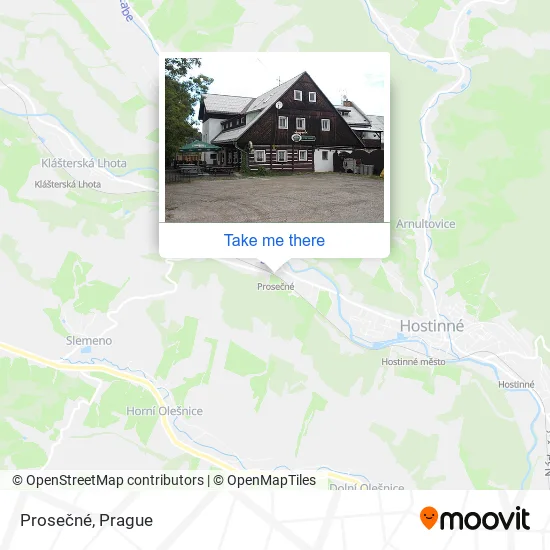 Карта Prosečné