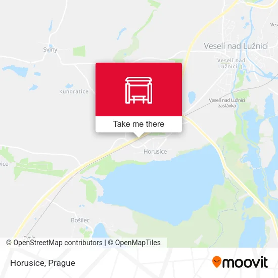 Карта Horusice