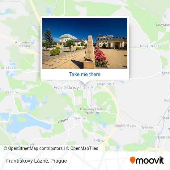 Františkovy Lázně map