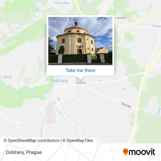 Карта Dobřany