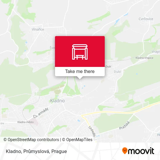Карта Kladno, Průmyslová