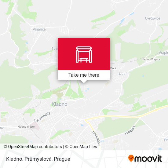 Kladno, Průmyslová map