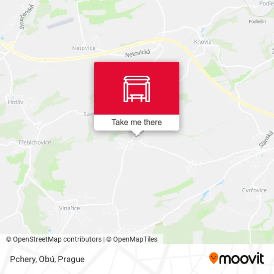 Карта Pchery, Obú