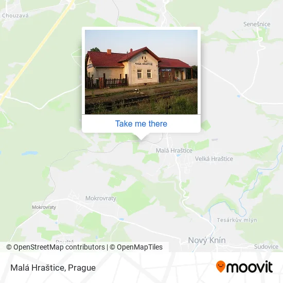Карта Malá Hraštice