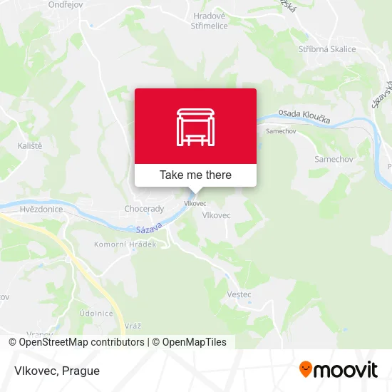 Карта Vlkovec