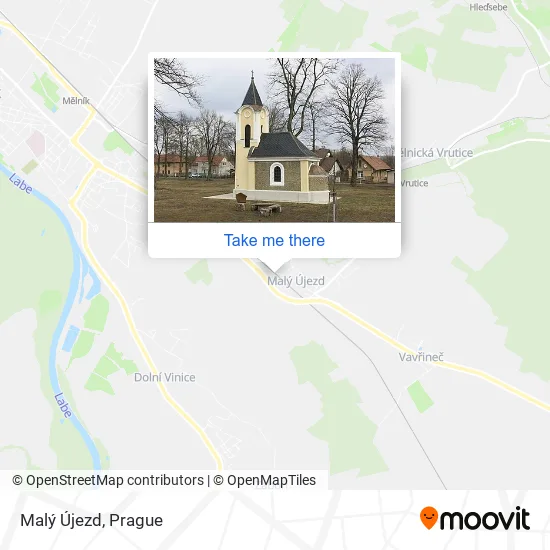 Malý Újezd map