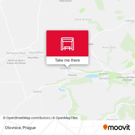 Карта Olovnice