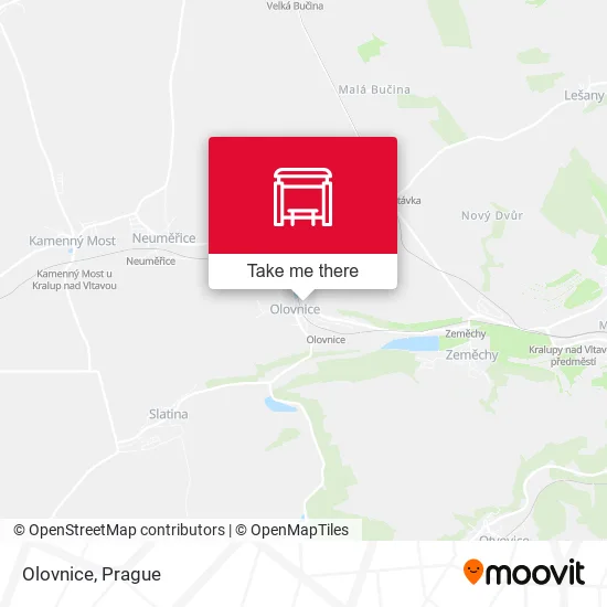 Карта Olovnice