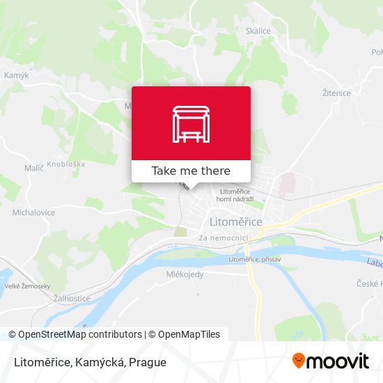 Litoměřice, Kamýcká map