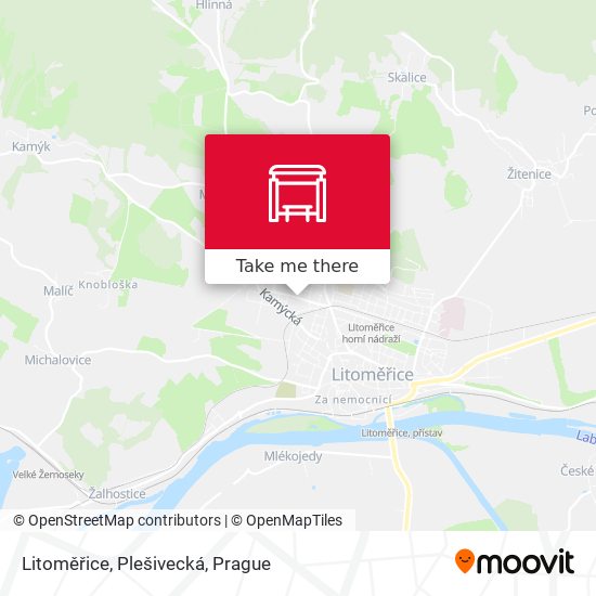 Litoměřice, Plešivecká map
