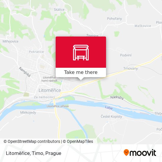 Litoměřice, Timo map