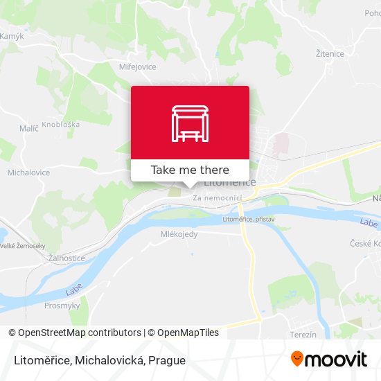 Litoměřice, Michalovická map