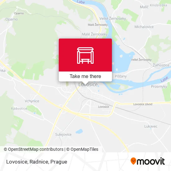 Карта Lovosice, Radnice