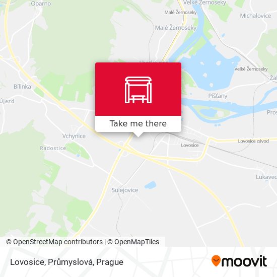Lovosice, Průmyslová map