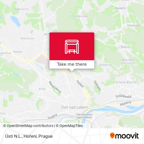 Ústí N.L., Hoření map