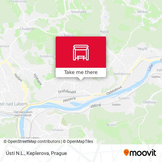Ústí N.L., Keplerova map