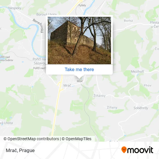 Карта Mrač