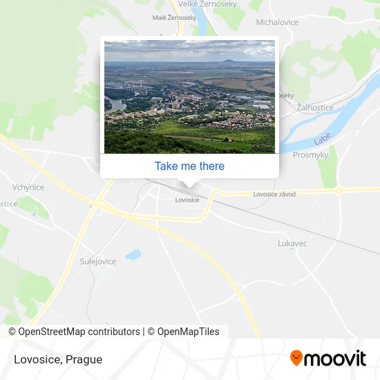Карта Lovosice