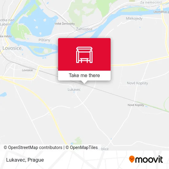 Карта Lukavec