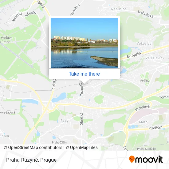 Карта Praha-Ruzyně