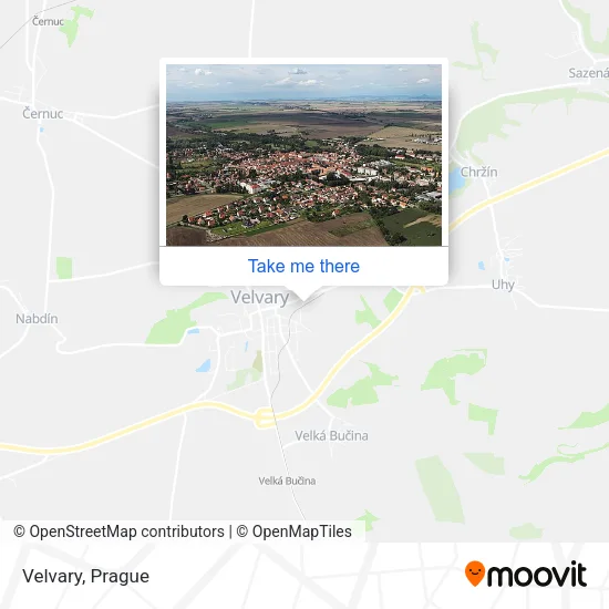 Карта Velvary