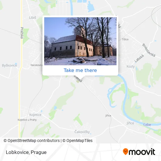 Карта Lobkovice