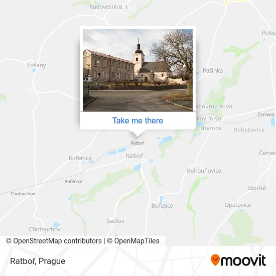 Карта Ratboř